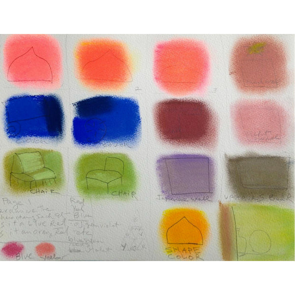 Interior Palette, Soft Form Artist's Pastels by Diane Townsend