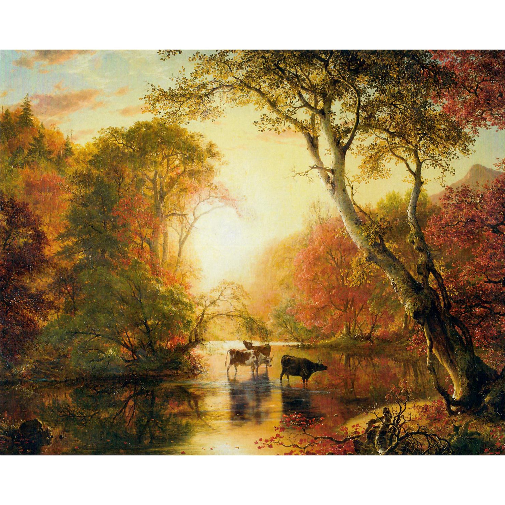 Autumn by Frederic Church 8"x10" Print