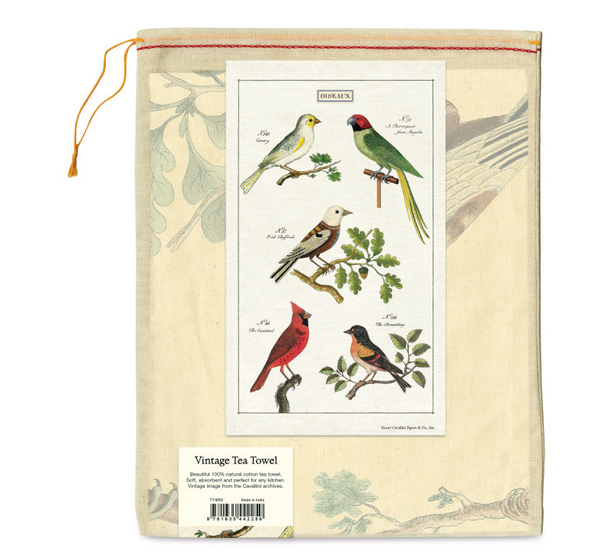 Oiseaux Tea Towel