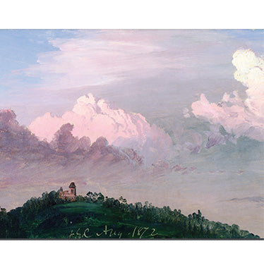 Clouds Over Olana by Frederic Church 8"x10" Print