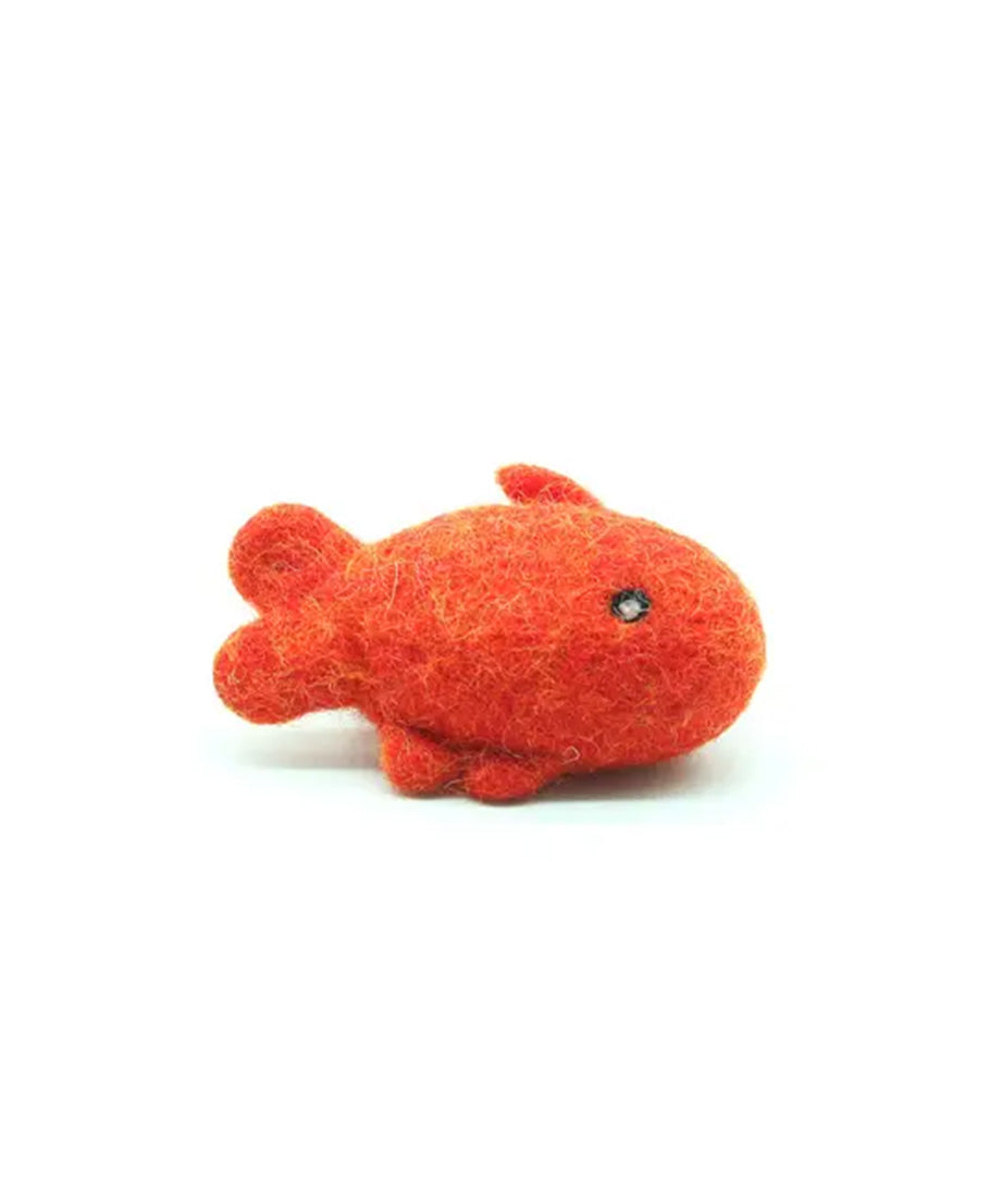 Fish Wool Felt Cat Toy | Eco-Friendly & Biodegradable