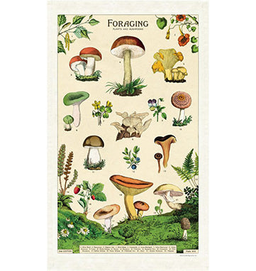 Foraging Tea Towel