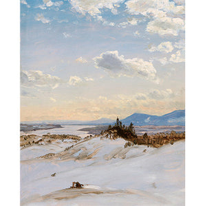 The Hudson Valley in Winter from Olana Notecard