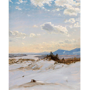 The Hudson Valley in Winter from Olana 11"x14" Print