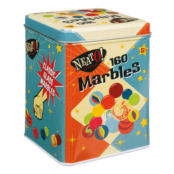 Neato! Marbles in a Tin Box