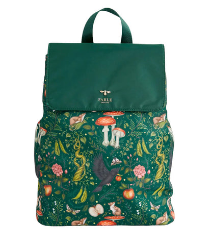 Catherine Rowe Into The Woods Backpack - Green