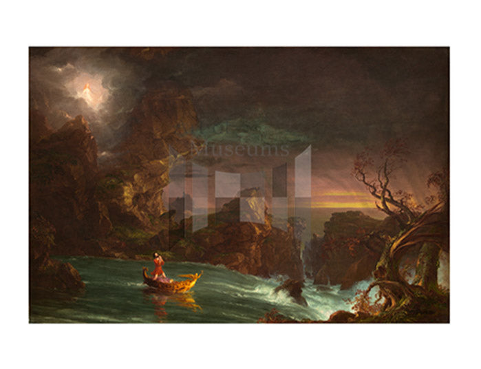 Thomas Cole's The Voyage of Life: Manhood 11" x 14" Matted Print